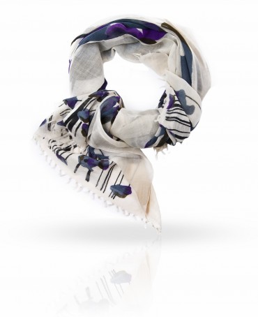 Палантин Женский ZW-POPPY/WH